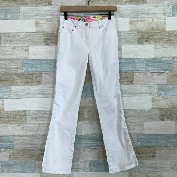 Lilly Pulitzer Denim - Lilly Pulitzer Slim Bootcut Jeans White